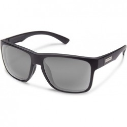 Wayfarer Rambler Sunglasses - Matte Black / Polarized Gray Green - CK12OBJDEG2 $55.06