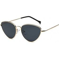 Cat Eye Vintage Sunglasses Sunglass Glasses - Gray - CZ198O2UO68 $23.67