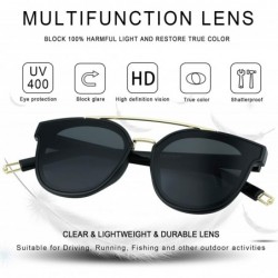 Oversized Oversize Multifunction Sunglasses-UV400 Protection-Retro for Men/Women - Sofia - CH18ZXMZKH0 $24.63