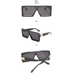 Cat Eye Fashion Irregular UV Blocking Sunglasses Retro Cat Eyes-Shaped Polarized Sunglasses For Men Women Travel Glasses - C3...