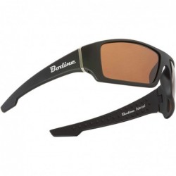 Sport Booch Polarized Sport Sunglasses - Black - Amber - CD18OTIE0SO $44.51
