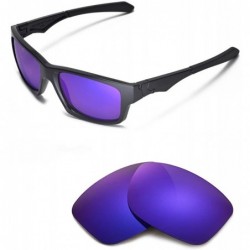 Sport Replacement Lenses Jupiter Squared Sunglasses - Multiple Options Available - Purple Coated - Polarized - CI126GJWR6Z $2...