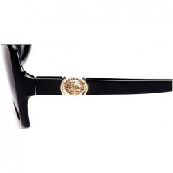 Aviator Women's Fashion Polarized Sunglasses UV 400 Lens Protection - Wine Red - C518RHK76NL $30.63