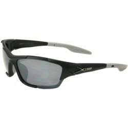 Sport Mirror Lens Sports Sunglasses SA3242 - Grey - CJ11LEQ3N5Z $18.41
