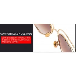 Aviator New sunglasses fashion ladies 2019 sunglasses 2019 love heart sunglasses - A - C718S6QNYOA $50.38