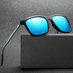 Oversized Womens Polarized Sunglasses Teardrop Men's Sunglasses Classic Design UV Cut Cross & Glasses Case Glasses - Silver -...