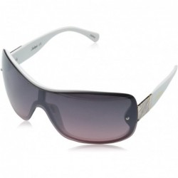 Shield Women's 195SP Cool Shield Sunglasses with 100% UV Protection - 170 mm - White - CD11HINFFYP $49.09