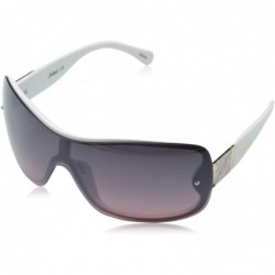 Shield Women's 195SP Cool Shield Sunglasses with 100% UV Protection - 170 mm - White - CD11HINFFYP $20.40