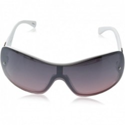 Shield Women's 195SP Cool Shield Sunglasses with 100% UV Protection - 170 mm - White - CD11HINFFYP $20.40