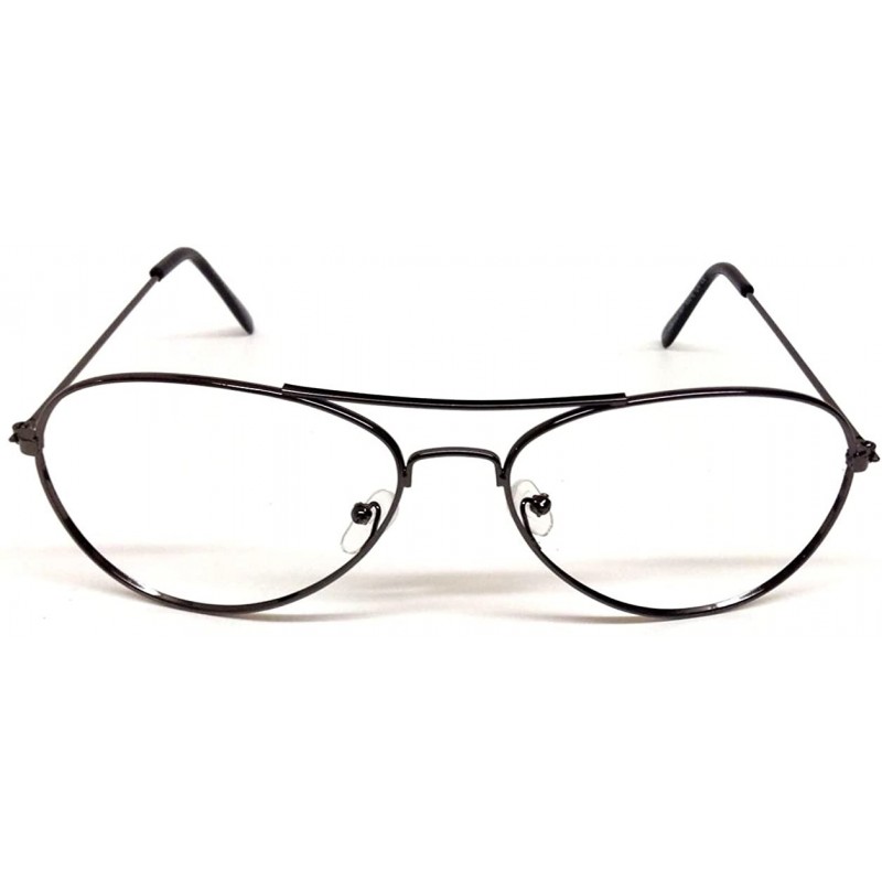Aviator Aviator Eyeglasses/Sunglasses Frames for Prescription No Lenses [Apparel] - CA11L78IHGP $8.18