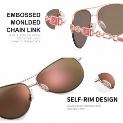 Square Classic Aviator Sunglasses Women - Gold - CE18TYKRRRC $20.61
