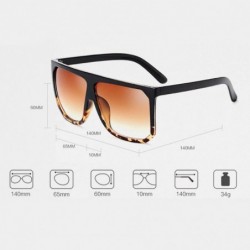 Square Classic Square Eyewear Mens Womens Stylish Driving Sunglasses Anti Glare - Pink - CA18CXDSR3A $17.77