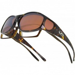 Oval Eyewear Sunglasses - Element / Frame Tortoise Lens Amber - C6118QVNA2L $96.02