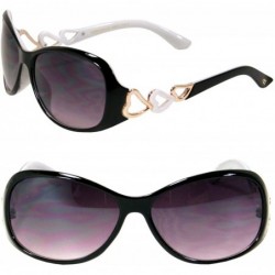 Butterfly Women's Sexy Butterfly Designer Celebrity Sunglasses SA10009 - White - C911KGCX5JR $20.31
