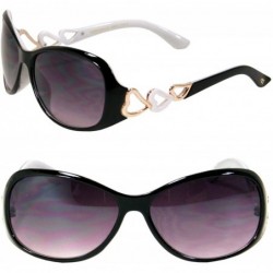 Butterfly Women's Sexy Butterfly Designer Celebrity Sunglasses SA10009 - White - C911KGCX5JR $12.13