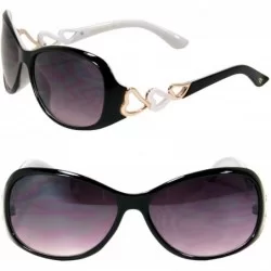 Butterfly Women's Sexy Butterfly Designer Celebrity Sunglasses SA10009 - White - C911KGCX5JR $20.31