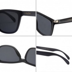 Oversized Women's Oversized Polarized Sunglasses LS5240 - Black - CI18CWU49NY $19.84