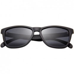 Oversized Women's Oversized Polarized Sunglasses LS5240 - Black - CI18CWU49NY $19.84