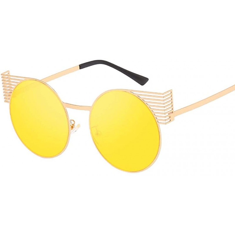 Sport Oversized Polarized Sunglasses REYO Protection - Yellow - CS18NX8Q0EH $8.75