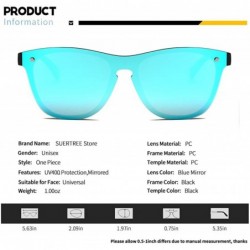 Wayfarer Blenders Sunglasses Blenders Eyewear Sunglasses Women Polarized SunglassesJH9004 - Black Frame Blue Mirror - CU18L87...
