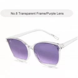 Square Fashion Sunglasses Women Vintage Metal Frame FeGlasses Classic Mirror Oculos Gafas De Sol Feminino UV400 - CV199CGCI9Z...