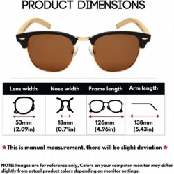 Sport Designer Inspired Polarized Sunglasses 540916ABM P 1 - Matte Black-gold Frame/Brown Polarized Lens - CY18ULELH5I $15.14