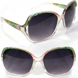 Butterfly Women's Oversized Butterfly Sunglasses 9629 - Feather - CQ11ERGLVY9 $18.86