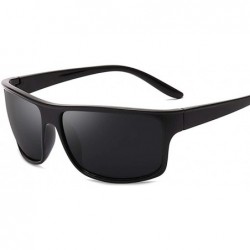 Square Men Polarized Sunglasses Fashion Square Sun Glasses For Male Vintage Eyewear Accessories Unisex - C5199O0QSMT $25.22