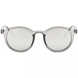 Oversized Sunglasses for Men Women Vintage Round Sunglasses Retro Sunglasses Circle Eyewear Glasses - E - C018R2OI00Z $6.03