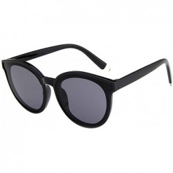 Oversized Polarized Womens Sunglasses UV Protection Oversized Cateyes Sunglasses - B - CJ190HXZ57Z $16.24