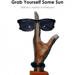 Round Vintage Polarized Sunglasses for Men Women - Classic Retro Sunglasses with Cool Case & 100% UV400 Protection - CF18L8K0...