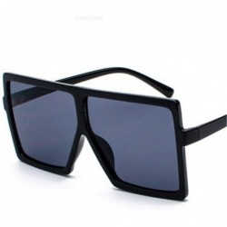 Square Sunglasses Women Square Sunglasses Vintage Oversized Sun Glasses Travel Ladies Shades UV400 - Multi-13 - C118WE4E8AD $...