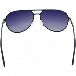 Square Polarized Fashion Classic Aviator Sunglass for Men- Driving Glasses 100% UV(UA/UB) Lightweight Carbon Fiber Frame - C2...
