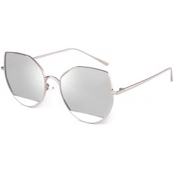 Rimless Polaroid Street Shooting Fashion Sunglasses Male - CI18X93G738 $80.51
