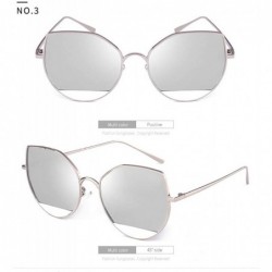 Rimless Polaroid Street Shooting Fashion Sunglasses Male - CI18X93G738 $34.35
