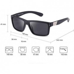 Aviator TAC lens PC frame sunglasses- personality with polarized sunglasses - A - CO18RX9EUUH $37.61