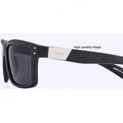 Aviator TAC lens PC frame sunglasses- personality with polarized sunglasses - A - CO18RX9EUUH $37.61