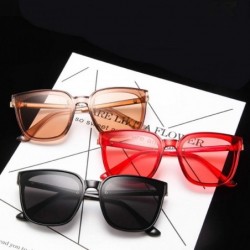 Semi-rimless Classic Polarized Sunglasses resistance Mirrored - Gray - C6196EZL74Z $8.33
