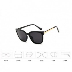 Semi-rimless Classic Polarized Sunglasses resistance Mirrored - Gray - C6196EZL74Z $8.33