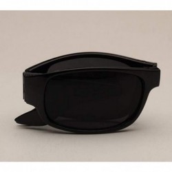 Sport Distaff Folding Sunglasses Portable - Black - CM18A8KQO7G $47.56