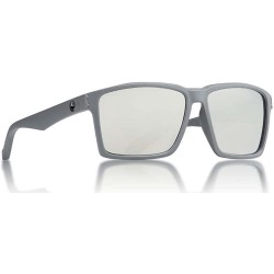 Wrap Method Matte Grey Sunglasses One Size Silver Ionized - CL12MTWCP6F $45.23