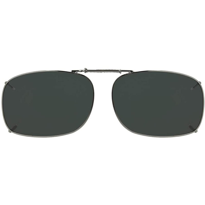 Rectangular Haven-1 Rec Rectangular Sunglasses - Grey - CO11KCBXHNB $22.50