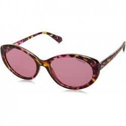 Butterfly SUNGLASSES PLD 4087 HT8 0F HAVANA PINK POLARIZED LENSES - CV194NRY7IQ $31.24