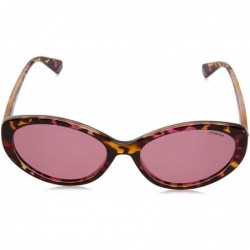 Butterfly SUNGLASSES PLD 4087 HT8 0F HAVANA PINK POLARIZED LENSES - CV194NRY7IQ $31.24