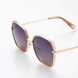 Rimless Fashion Women'S Polarized Sunglasses Female Sunglasses - CJ18X6SYNL4 $81.44