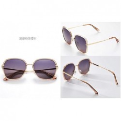 Rimless Fashion Women'S Polarized Sunglasses Female Sunglasses - CJ18X6SYNL4 $40.18