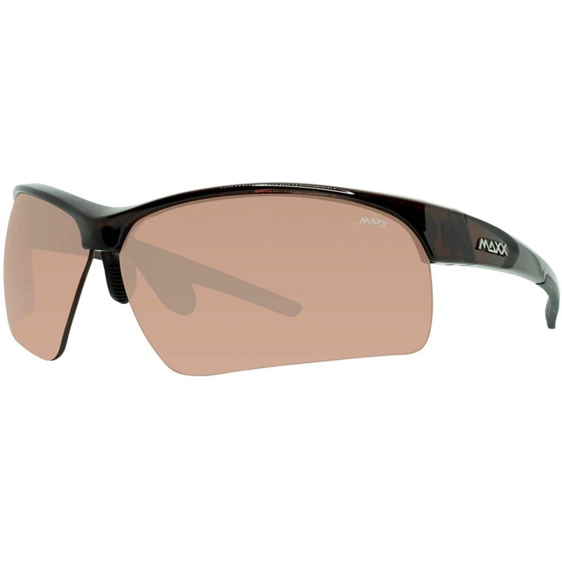 Sport Stingray HD Tortoise Sport Golf Sunglasses TR90 Frame with High Definition Amber Lens - CZ1967UQUGI $18.05