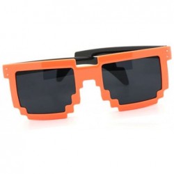 Square Retro 8-Bit Sunglasses Game Pixel Shades Wholesale - Lot of 6- Random Colors - CS1200I814F $15.37