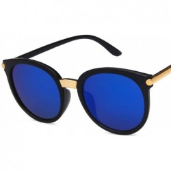 Oval Men Women Fashion Sunglasses Outdoor Sports Driving Beach Trip Glasses(B) - B - CO198DUNRL6 $9.75