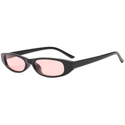 Oval Vintage Unisex Sunglasses Eyeglass - C - CW18NNXKD5D $8.02